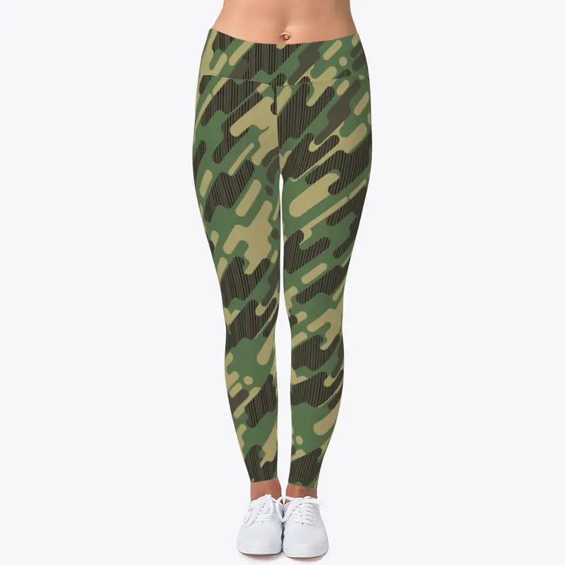 Camouflage Yoga Leggings for Hunter 